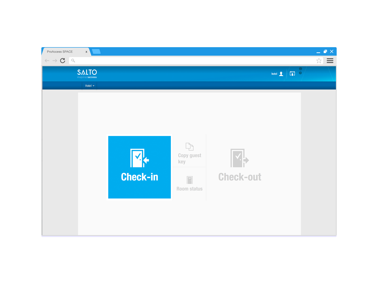 SPACE_Hotel_operator_browser ProAccess SPACE - تصویر 3